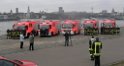 Neue LF`s fuer Koeln Uebergabe in Koeln Deutz an den Wachen  P036